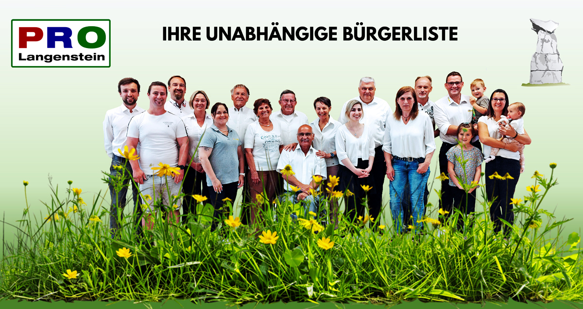 PRO Langenstein - Ihre unabhängige Bürgerliste PRO Langenstein - Ihre unabhängige Bürgerliste