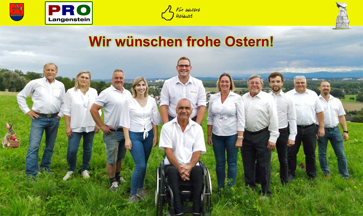 PRO Langenstein wünscht frohe Ostern!